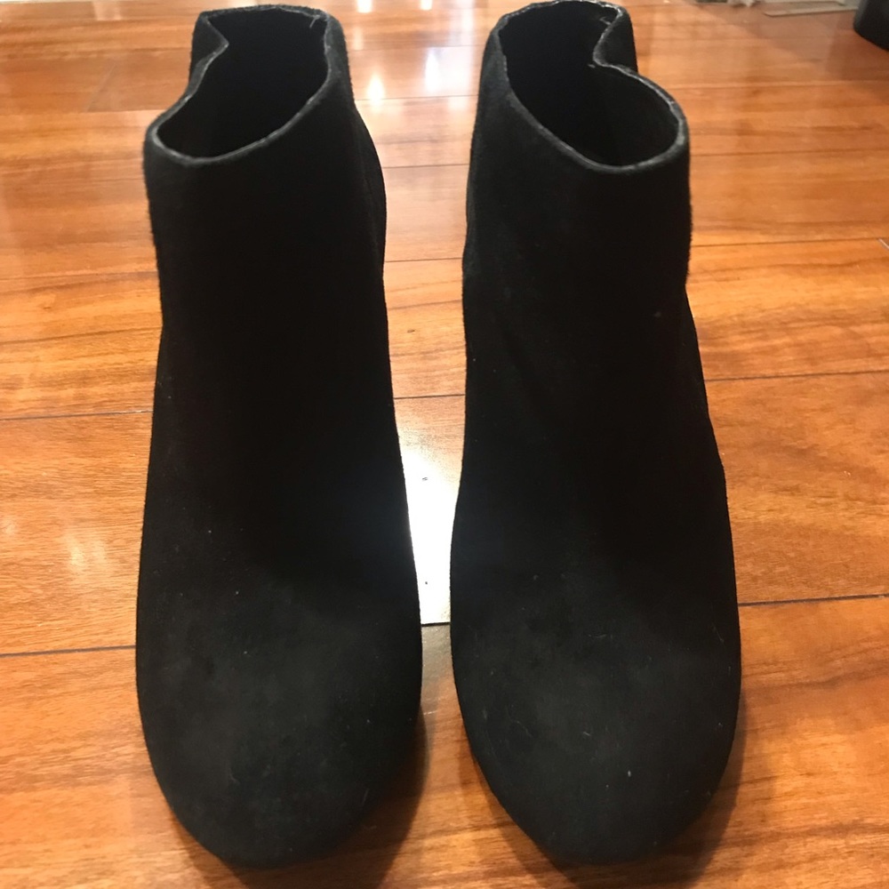 Black Suede booties